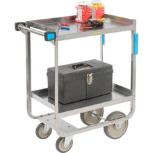 Utility Cart With 2 Shelves Lakeside Steel Capacity, 32-5/8"L x 19-3/8"W x 34-1/2"H 700 lb 721