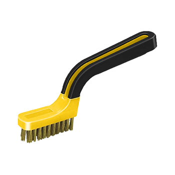 Soft Grip Narrow Brass Stripper Brush Labelled BB1 (10 Pieces)