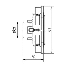 4 Ohm 1.8" Full Range Speaker 90–20000 Hz 4 W BF 45 2240