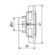 8 Ohm 1.8" Full Range Speaker 90–20000 Hz 4 W BF 45 2241