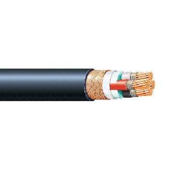 BFOI 0.6/1KV Shipboard Fire Resistant Copper Wire Braid Shield LSHF Cable