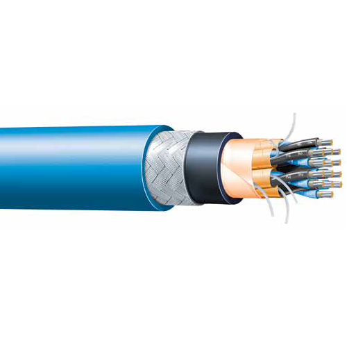 10 Triad 1.0 mm² BFOU(I/C) BFCU(I/C) 250V Instrumentation Control Halogen-Free Mud Resistant Cable