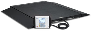 Digital Portable Wheel Chair Scale With AC-Adapter Detecto BRW1000-AC