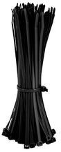 12 Cable Ties c(UL) Listed 50lb White Black ( Pack Of 100 )