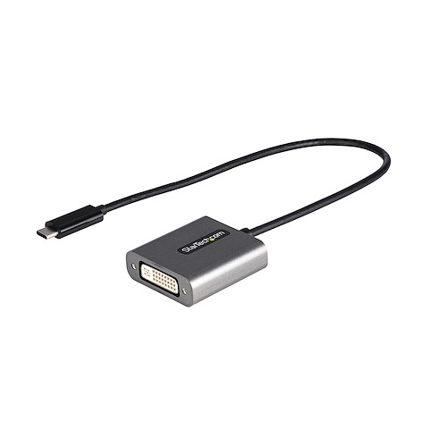 USB-C to DVI-D Adapter Dongle 3 Thunderbolt W/ 12