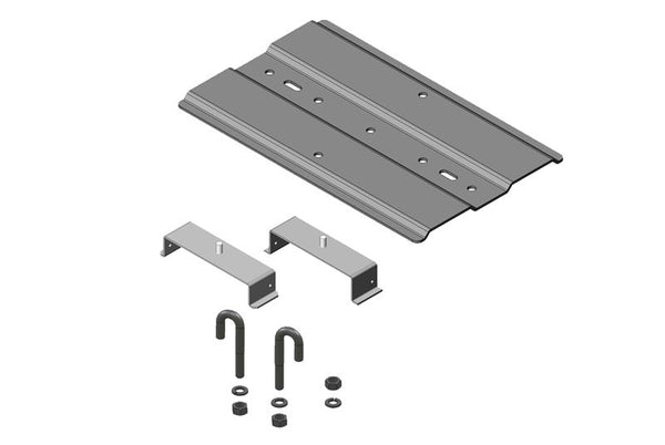 3 (80 mm) Channel Rack-To-Runway Mounting Plate With Bracket
