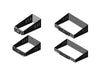 Vertical Cable Manager Velocity Cable Ring Kit  Includes (7) Rings CPI 13934-757