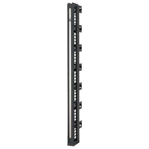 Evolution g3 Combination Black Vertical Cable Manager 72