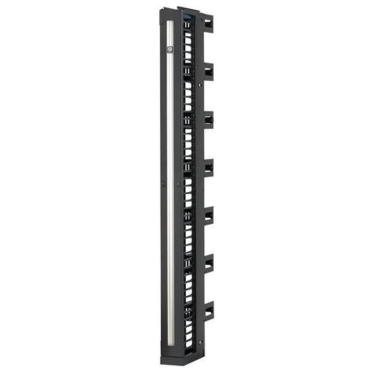 Evolution g3 Combination Black Vertical Cable Manager 96