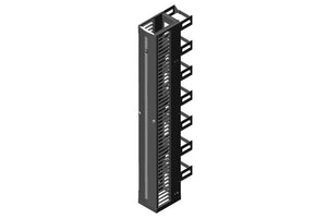 Evolution g3 Combination Black Vertical Cable Manager 84"H x 8"W x 20.2"D CPI 35572-703