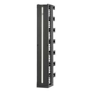 Evolution g3 Combination Black Vertical Cable Manager 96"H x 10"W x 20.2"D CPI 35573-715