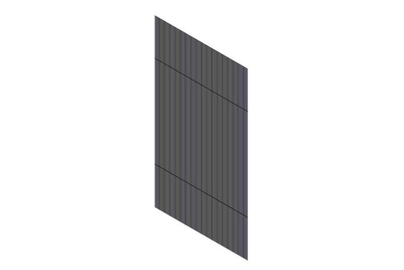 Polycarbonate Panel from Build To Spec Kit Full Height Cabinet Blanking Panel CPI 33005-001 (Pack of 2)