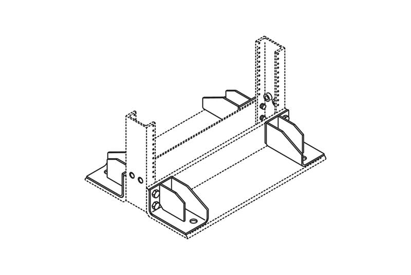 Rack Seismic Gusset Kit CPI 11592-201