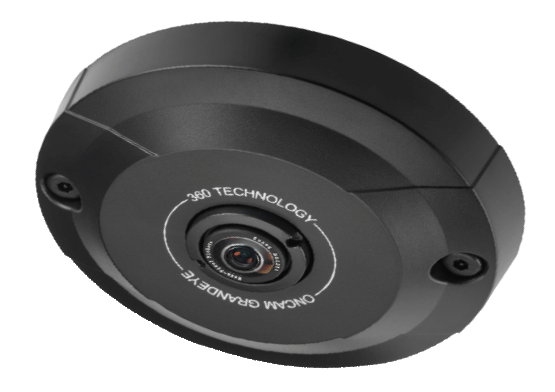 5 Megapixel Evolution Mini 360° Indoor Surface Mount Camera Black PELCO EVO-05LJD