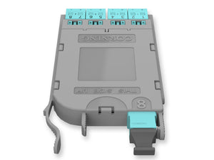 Port Breakout Module Edge 8F LC Duplex to 10 ft Plenum Interconnect 50 µm multimode (OM4) Universal Polarity CORNING ECM8-05E6-QE8B-010F