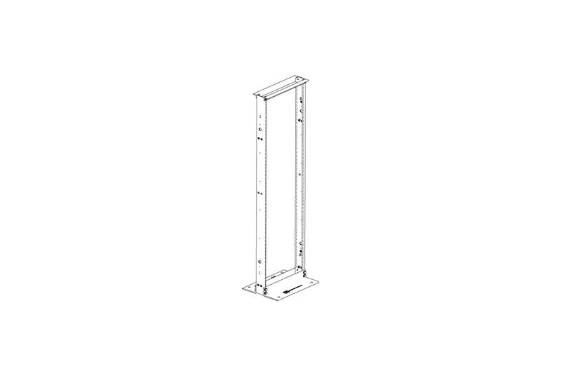 Universal Rack Glacier White 19