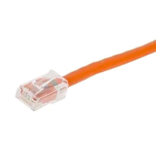 Stranded Cordage Modular Patch Cord, Orange Jacket, 5 FT - CPC3312-06F005