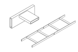 Telco Style Cable Runway Ladder Rack CPI 11252-112