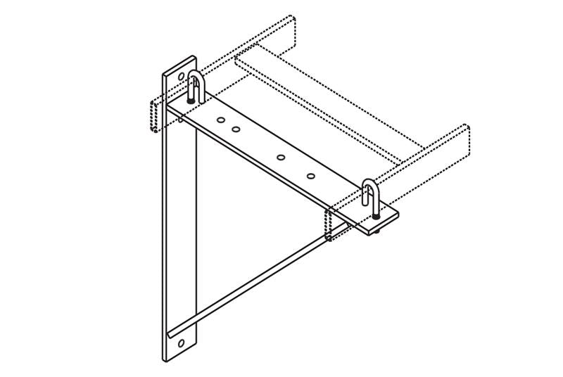 Triangular Support Bracket Aluminium CPI 11312-112