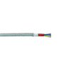 18 AWG 2 Cores SiHF-GLP TC Overall Steel Braid High And Low Temperature Silicone Cable 6111802