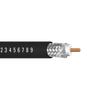 20 AWG 1C Solid Bare Copper RG59/U Riser 75Ohms Al Foil TC Braid 75C 300V Serial Digital Cable