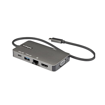 3-Port USB-C Hub 5Gbps Mini Dock 4K 30Hz HDMI 100W W/ 12
