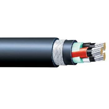 3 Cores 4 mm² JIS C 3410 0.6/1KV (FA-)DPYE Shipboard Flame Retardant Power Cable