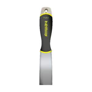 2″ Flex Carbon Steel Blade Soft Grip Handle Putty Knife Hammer End Labelled DSX2F (30 Pieces)