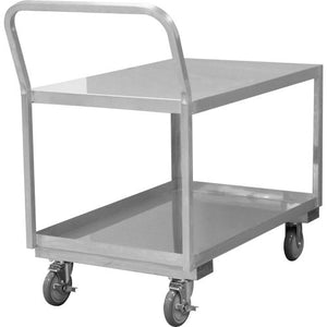 Low Deck Cart Stainless Steel Durham Mfg Capacity 52-3/4"L x 30-1/8"W x 38-1/8"H 1200 lb SLDO16304825PU