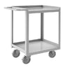 Stainless Steel 2 shelves Durham Mfg Stock Cart Capacity 30