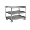 Stainless Steel Durham Mfg Stock Cart Capacity 30-7/16
