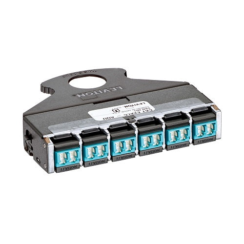 QuickPort Fiber e2XHD Cassette OM3/4 LC shuttered 12 fibers E2XLC-SAQ