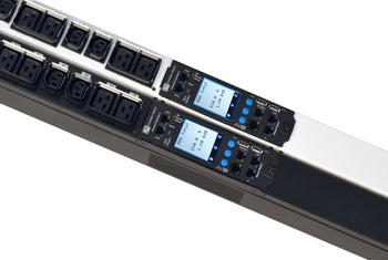 30A 5kW Monitored Pro eConnect PDU Black & Glacier CPI EA-4012-CE
