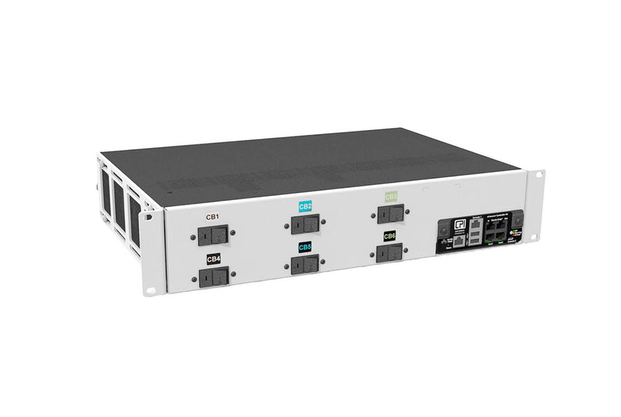 Monitored eConnect PDU Glacier White 2U CPI EA-3485-E