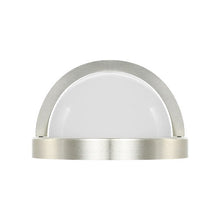 12.5W 3000K Oval Indoor LED Wall Light Frosted Plastic Lens EOL-WL16FR-2030e