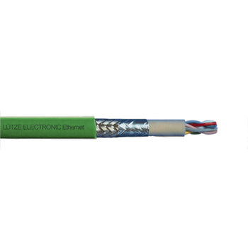 104301 LÜTZE ELECTRONIC ETHERNET (C) PVC (2×2×AWG22/1)StC Network Cable Shielded