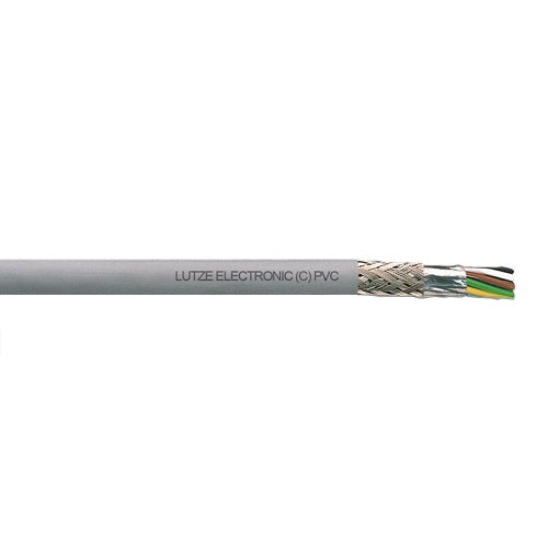 A3132220 22 AWG 20C LÜTZE Electronic (C) PLTC PVC Electronic Cable Shielded