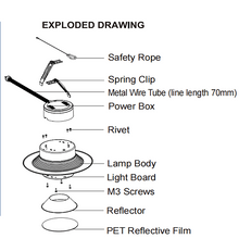 6″ LED LS Series Downlights with Wattage and CCT Selectable 100-277VAC 12/17/22W selectable