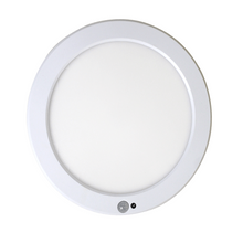 8″ LED Space Light with PIR Sensor & Wattage Selectable 10W, 15W, 18W 120-277VAC ETL Listed