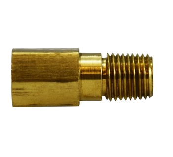 Long Dot Extension Adapter FXM Brass Fitting Pipe