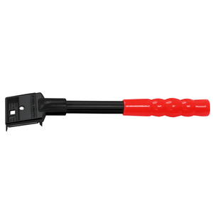 1-1/2" Blade 4 Edge Tubular Wood Soft Grip Plastic Handle Scraper Carded F22 (10 Pieces)