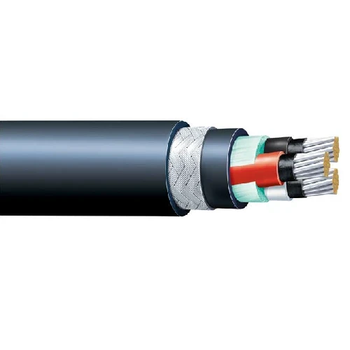 2 Cores 35 mm² JIS C 3410 0.6/1KV (FA-)DPYCY Shipboard Flame Retardant Power Cable