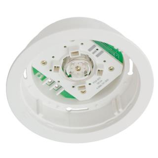 Conventional Flush Mount Smoke Detector Base 4 Wire White Bosch FCA-500