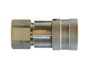 3/8" FNPT Female Pipe Coupler Flush Face Quick Disconnect Hydraulics FF38F