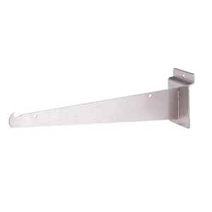 Slatwall Shelf Brackets - Boutique Collection Econoco BQSW10KBSN (Pack of 10)