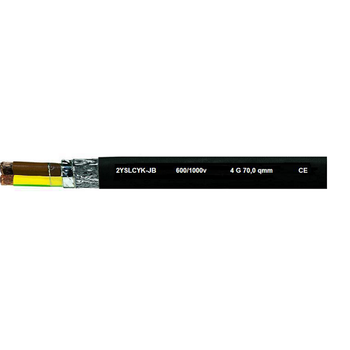 8 AWG 4 Cores 2YSLCYK-JB BC Double Shielded PVC 600/1KV VFD Cable 9010804