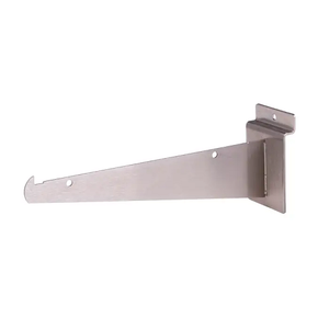 Slatwall Shelf Brackets - Boutique Collection Econoco BQSW8KBSN (Pack of 10)