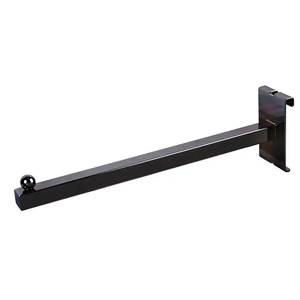 12" Square Tubing Faceout for Grid Panel Econoco BLK/11 (Pack of 10)