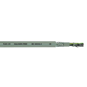 17 AWG 7 Cores 32/32 Stranded FLEX-CH BC Shielded Halogen-Free Power And Control Cable 1811707