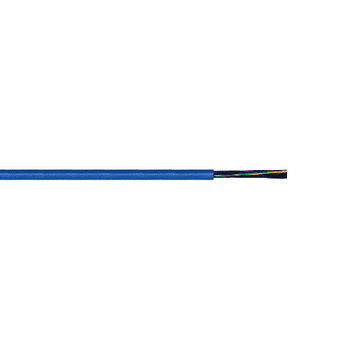 18 AWG 3 Cores 24/32 Stranded FLEX-IS-JZ BC Intrinsically-Safe W/Grnd PVC Blue Jacket Control Cable 1931803